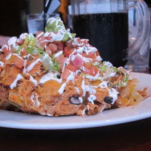 Chicken nachos