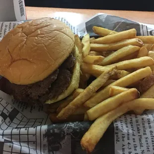 Burger &amp; Fries