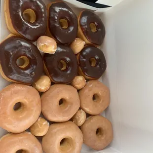 a box of donuts