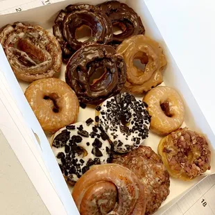 a box of donuts