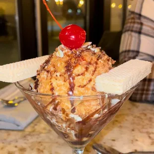 Fried ice cream