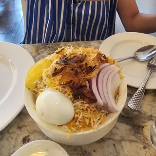 Chicken Tikka biryani