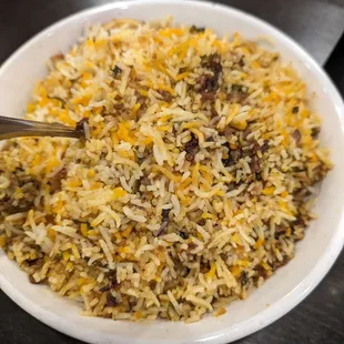 Lamb biryani