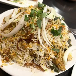 Vegetable biryani