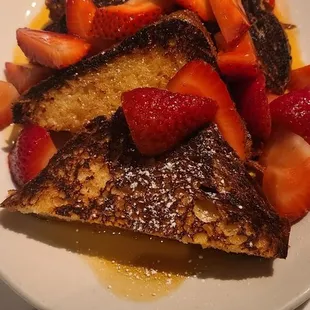 French Toast with Strawberries