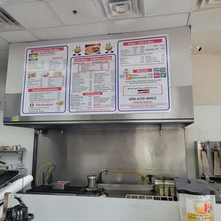 Menu board