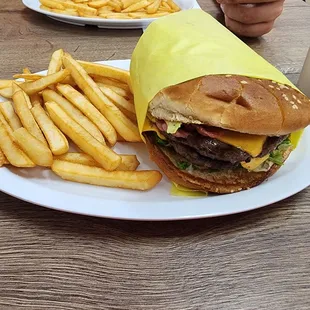 California burger hits with a &quot;left&quot; you won&apos;t see coming!