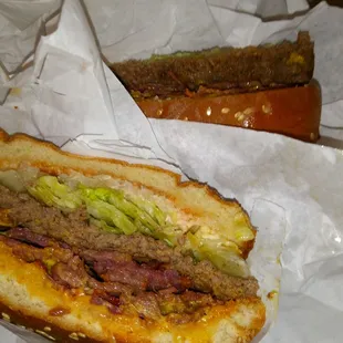 Haven Burger no tomato