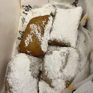 Beignet- hot, fluffy, fresh, sweet &amp; delicious