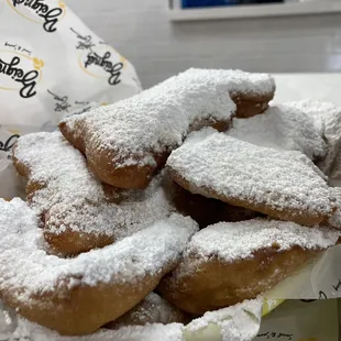 Beignets for the group and the rest for Ray