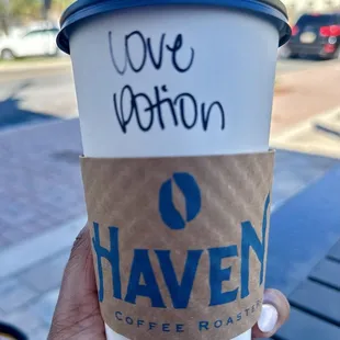 Medium Love Potion Hot Latte