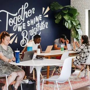 Community table in Lounge
