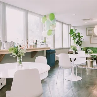 Private event setup in Lounge