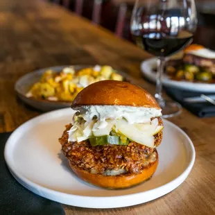 FRIED JIDORI CHICKEN SANDWICH