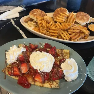 Strawberry + Nutella Crepes