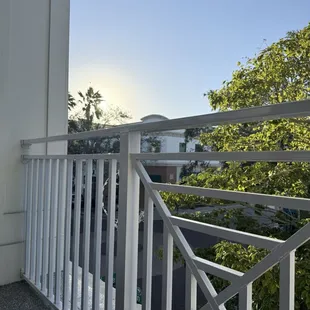 Balcony overlooking the square