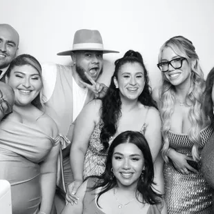Glam Photo booth rental in Norwalk, California for a Sweet 15.