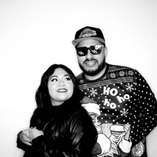 Glam Photo Booth Rental in Chino, California for a Corporate Party.