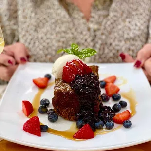 French Toast blueberry