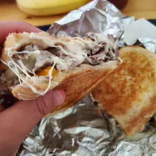 Philly cheese melt