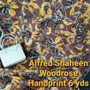 Alfred Shaheen Hawaiian fabrics circa 1950
