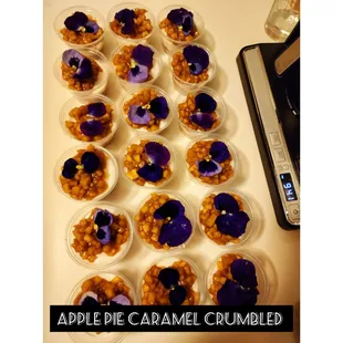 a variety of food items