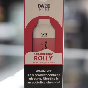 Daze Ohmlet - Strawberry Rolly 7000 Puffs