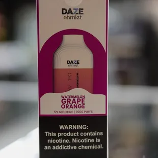 Daze Ohmlet - Watermelon Grape Orange 7000 Puffs