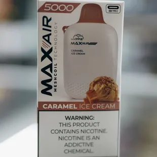 Max Air Caramel Ice Cream