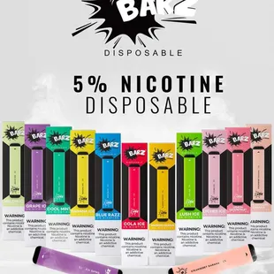 BARZ Disposable with 300 Puffs for only $5. Hawaii Cheapest Vape Shop