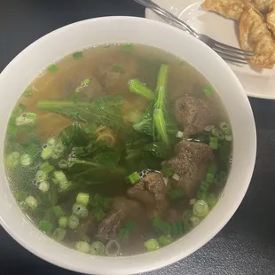 Wonton Noodle Soup
