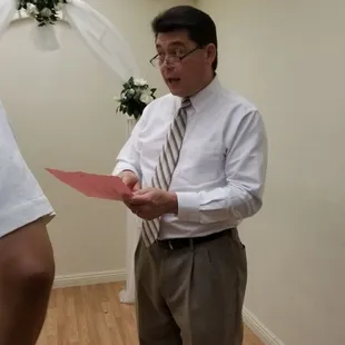 The amazing and honorable Circuit Judge Rom Trader.