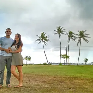 A casual elopement at the park.