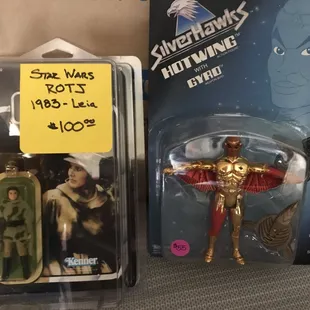 Vintage Toys mint on card to add to our collection!