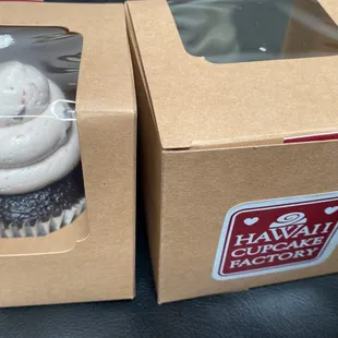 Chocolate cupcakes with this cherry frosting