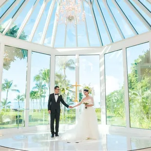 Ocean front chapel ceremony package