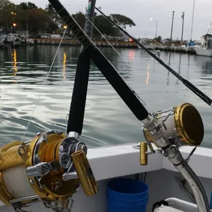 Leaving the harbor