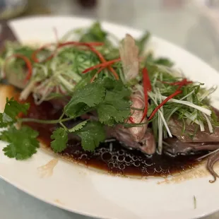 Ginger steam fish Kumu