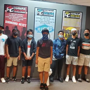 Epic Fail! better luck next time guys..they had fun tho. Will try another escale room soon!!