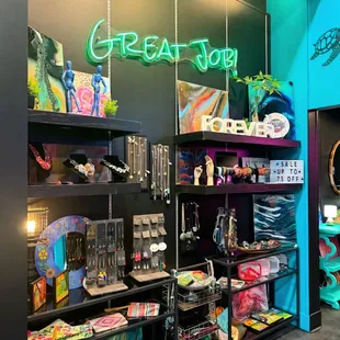 All sorts of fun items.