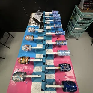 Tumblers made from the previous night