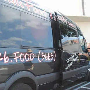 Matthew and the big comfy van