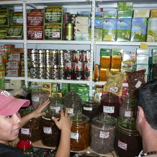 Kiera explaining "Crack Seed"