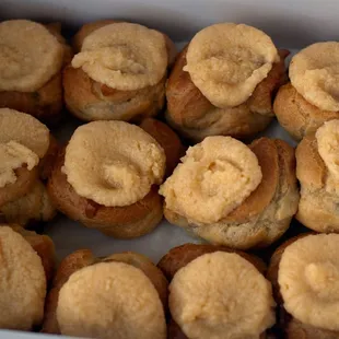 Coco Puff Pastries at Liliha's Bakery