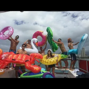 Party time! Call to book a private charter for you next event.