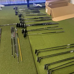 New callaway and Taylormade clubs