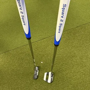 The new square to square are part of our putter fitting cart.