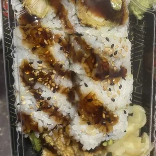 Chicken tempura roll