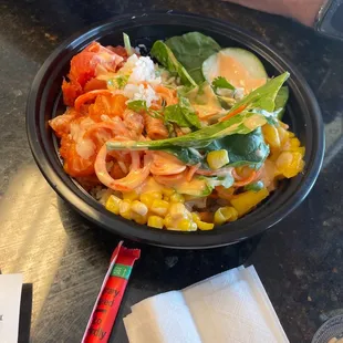 paella, food