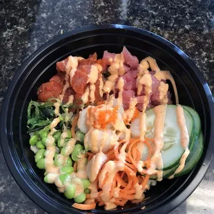 salads, food